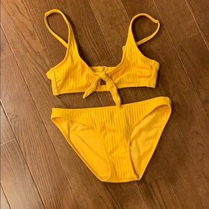 Xhilaration Bikini Yellow (small)
